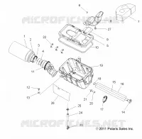 MOTOR, LUFTEINLASS SYSTEM