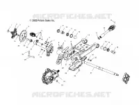 SWING ARM/REAR/GETRIEBEGEHÄUSE MOUNTING