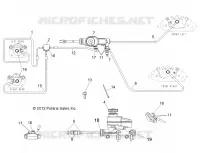 BREMSES, LINES AND MASTER CYLINDER