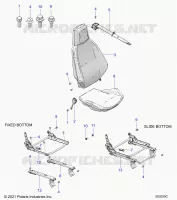 SITZ (PASSENGER) AND SEAT BELT MOUNTING