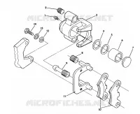 FRONT BREMSE Trail Blazer / W927221 (4922852285016A)