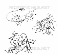 ELEKTRIC/RÜCKLICHT ASSEMBLY  2X4 300 W957530 (4930053005C003)