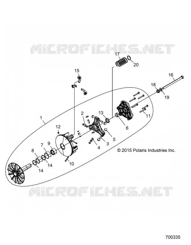 ANTRIEB, PRIMARY CLUTCH