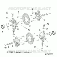FRONT SUSPENSION HUB