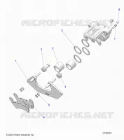 VORDERBREMSE CALIPER -R24E3GC4FD/SC4CD/SC4FD (C730374)