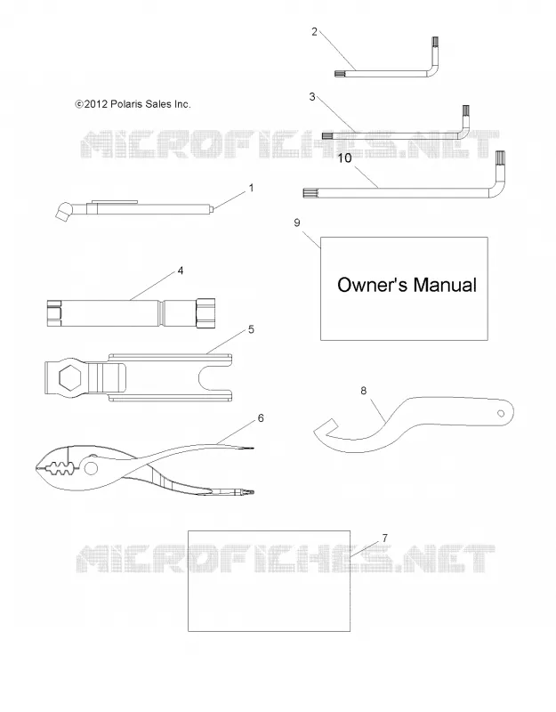 REFERENCES, TOOL KIT AND BEDIENUNGSANLEITUNGS