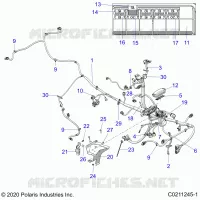 ELEKTRIC, MAIN WIRE HARNESS