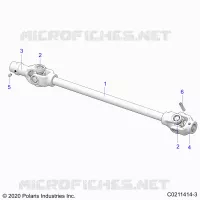 ANTRIEB, FRONT PROP SHAFT