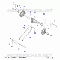 SUSPENSION, HINTER DREHMOMENTARM