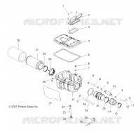 MOTOR, LUFTEINLASS SYSTEM