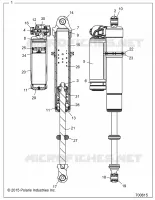 SUSPENSION, FRONT SHOCK