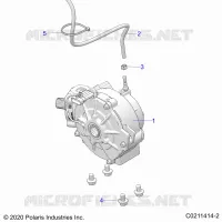 ANTRIEB, FRONT GEARCASE MOUNTING