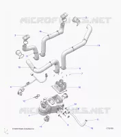MOTOR, HEATER, CAB