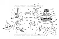 ÖLTANK / LUFTFILTERKASTEN  500 EFI / 0930674 AND  500 EFI SKS / 0930574 (4922962296027A)