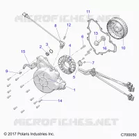 ENGINE, STATOR AND FLYRAD