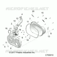 ANTRIEB, CLUTCH COVER AND DUCTING
