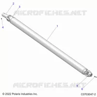 ANTRIEB, PROP SHAFT,FRONT