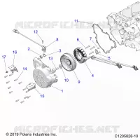 ENGINE, STATOR AND FLYRAD