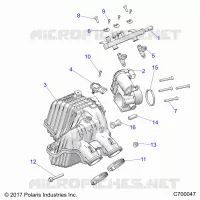ENGINE, LUFTEINLASS MANIFOLD