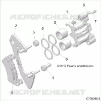 VORDERBREMSE CALIPER