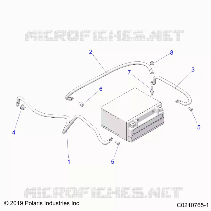 ELEKTRIC, BATTERY CABLES