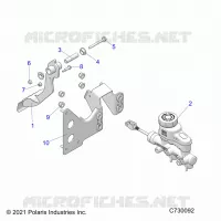 BRAKES, PEDAL AND MASTER CYLINDER