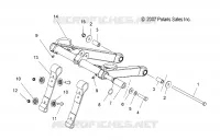 FRONT Drehmomentarm