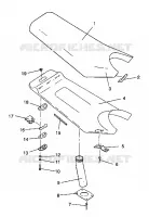 SITZ ASSEMBLY SL 650 / B934058 (4924732473007A)