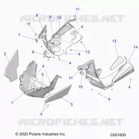 NOSEPAN ASM./FENDERS