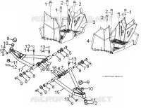 SWING ARM/FUßSTÜTZE