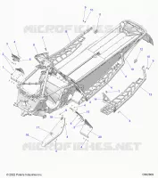 CHASSIS, CLUTCH GUARD, FOOTRESTS, AND RUNNINGBOARDS