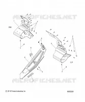 CHASSIS, CLUTCH GUARD AND FOOTRESTS