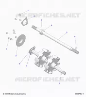 DRIVE TRAIN, JACKSHAFT AND ANTRIEBSWELLE
