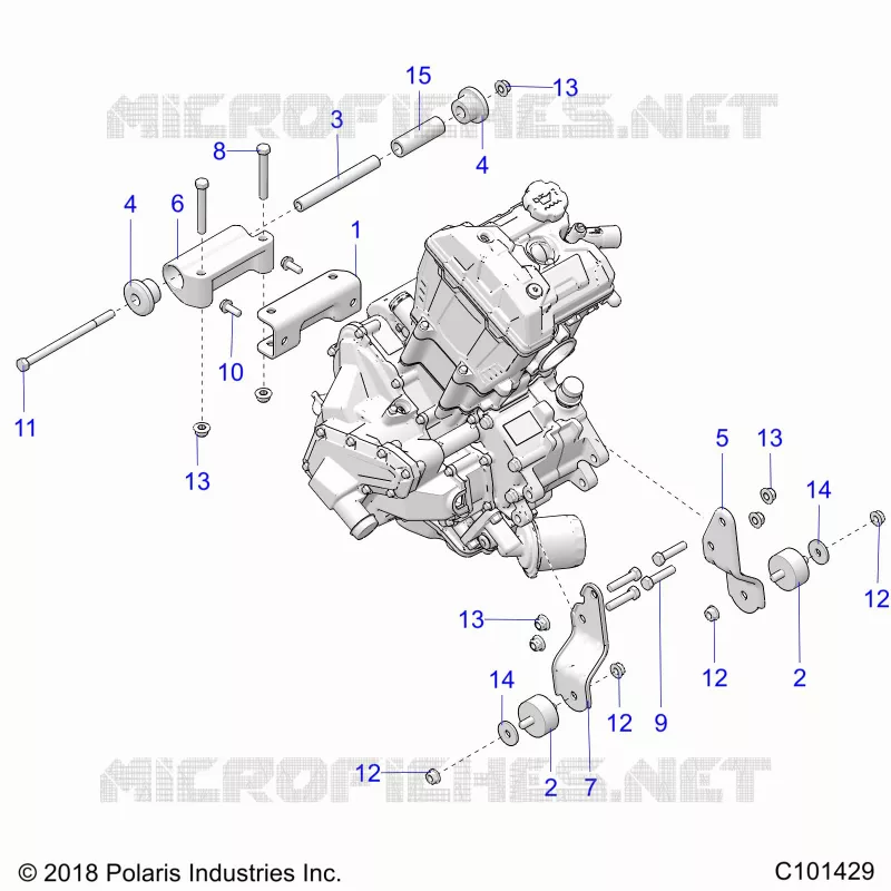 MOTOR, MOUNTING