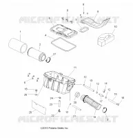 MOTOR, LUFTEINLASS SYSTEM