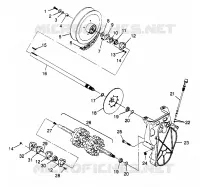 ANTRIEB  500 0972764,  EUROPEAN 500 E972764,  500 SKS 0972564, EUROPEAN (4938393839B011)