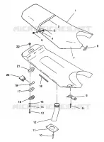 SITZ ASSEMBLY SL 650 B944058 (4926992699007A)