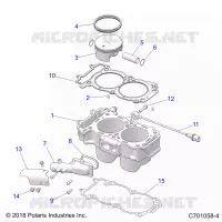 ZYLINDER AND PISTON