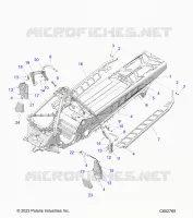 CHASSIS, CLUTCH GUARD,  FOOTRESTS, AND RUNNING BOARDS