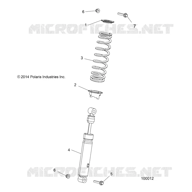 FRONT SUSPENSION SHOCK