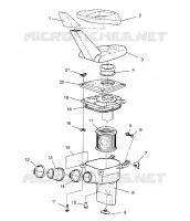 LUFTFILTERKASTEN  6X6 400L