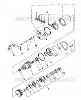 ANLASSER ASSEMBLY 350 2X4 / W927539 (4922882288036A)