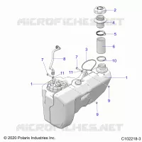 KRAFTSTOFFSYSTEM, FUEL TANK