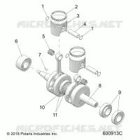 ENGINE, PISTON &amp; CRANKSHAFT