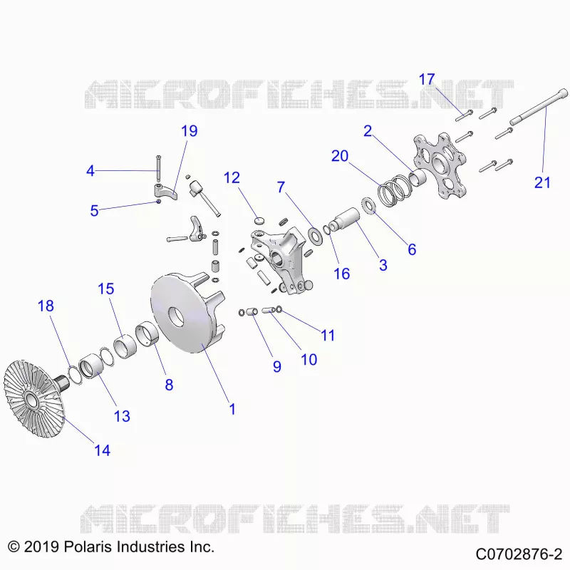 ANTRIEB, PRIMARY CLUTCH