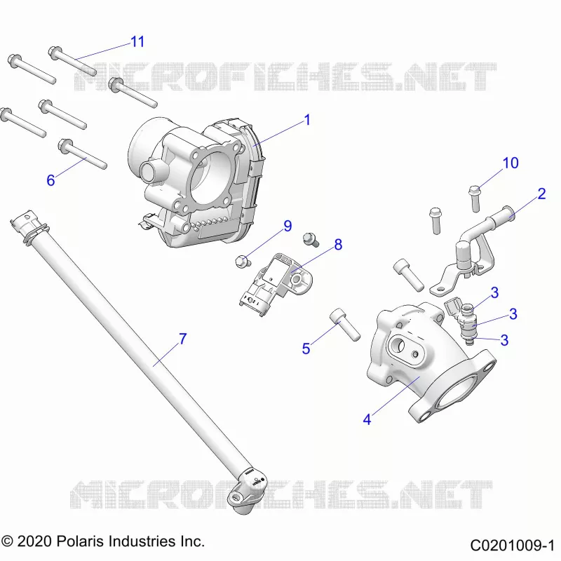 ENGINE, DROSSELKLAPPENGEHÃ„USE AND FUEL RAIL