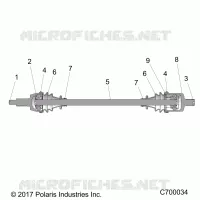 ANTRIEB, FRONT HALF SHAFT