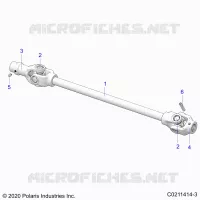 ANTRIEB, FRONT PROP SHAFT