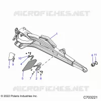 SUSPENSION, TRAILING ARMS