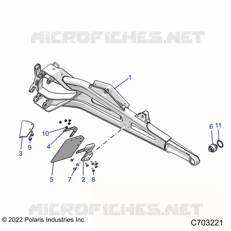 SUSPENSION, TRAILING ARMS